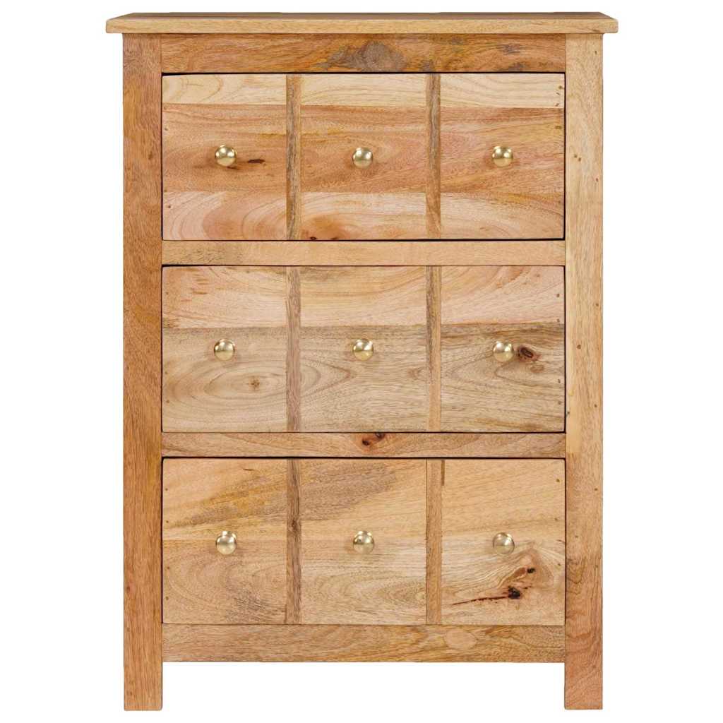Buffet Marron 55 x 35 x 75 cm bois de manguier massif - XIOS