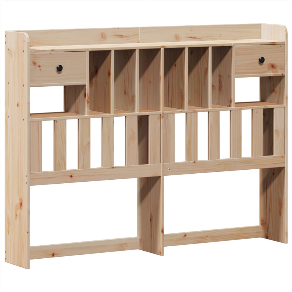 Cadre de lit sans matelas 160x200 cm bois massif de pin - XIOS