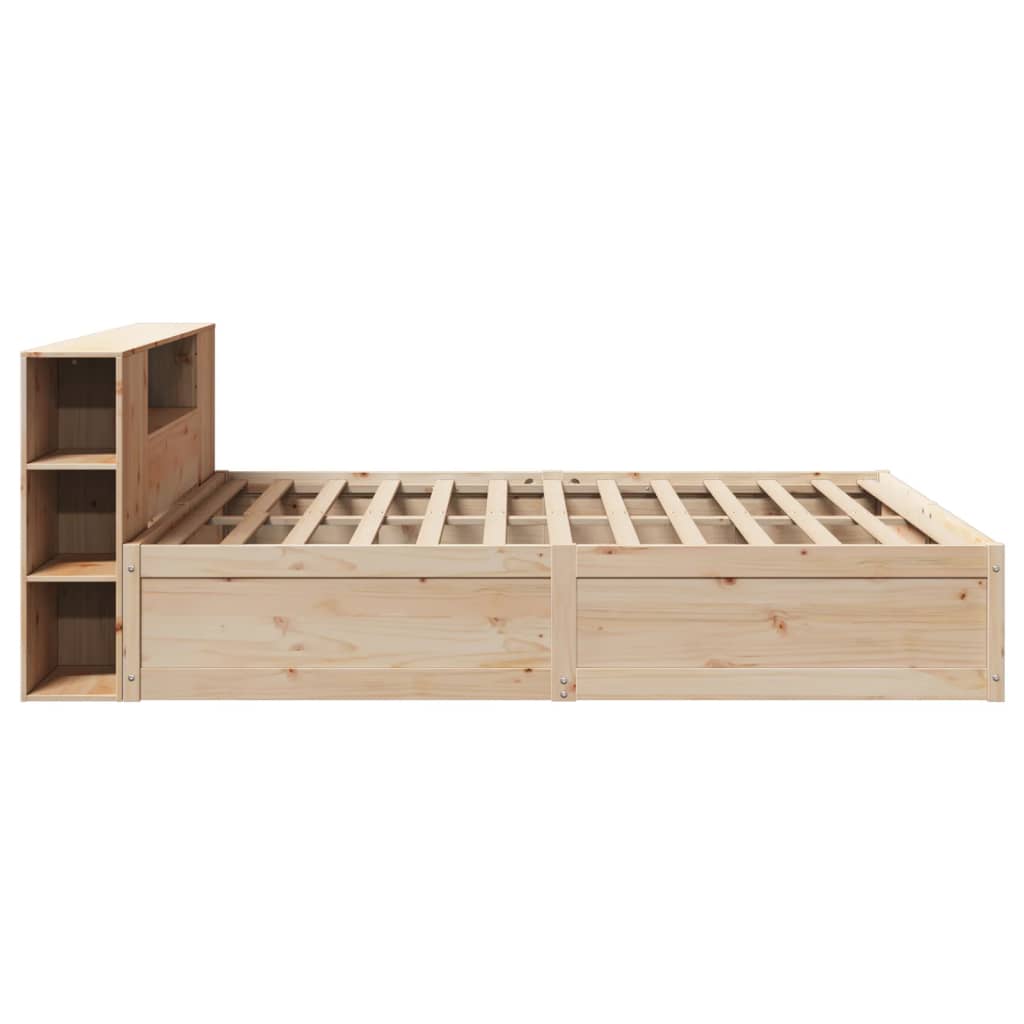 Cadre de lit sans matelas 200x200 cm bois massif de pin - XIOS