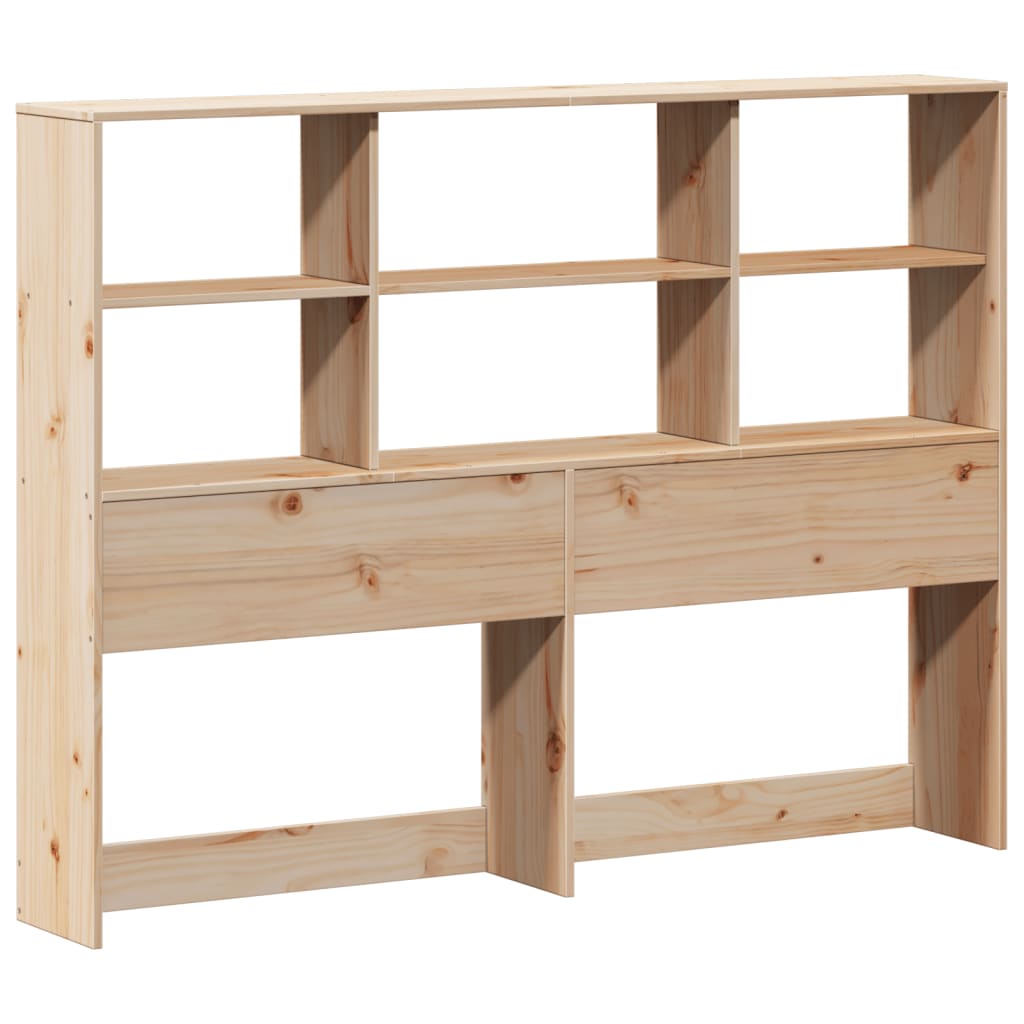 Cadre de lit sans matelas 140x200 cm bois massif de pin - XIOS