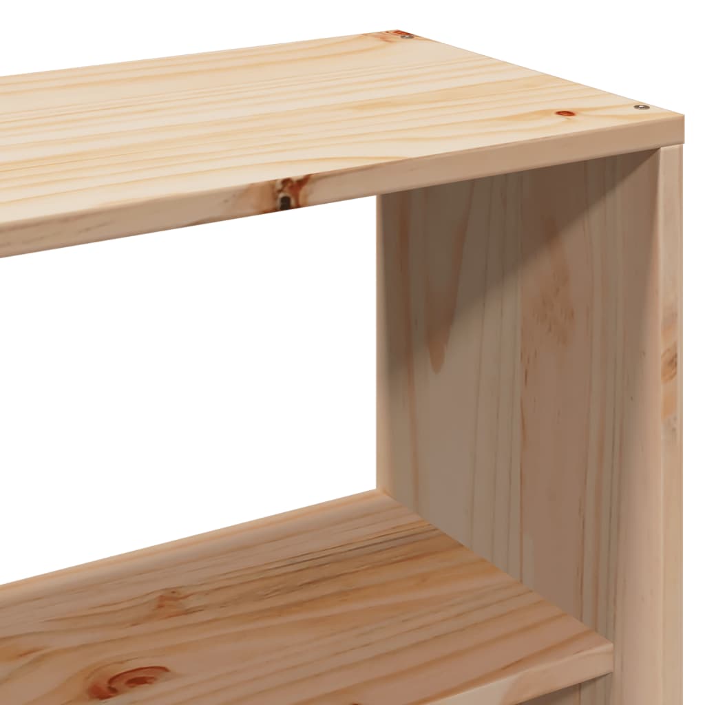 Cadre de lit sans matelas 140x200 cm bois massif de pin - XIOS