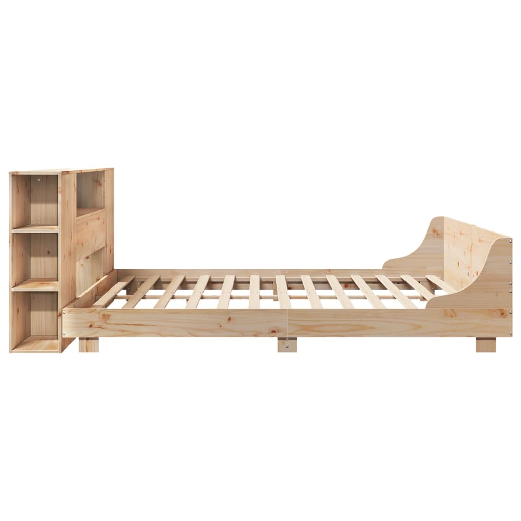 Cadre de lit sans matelas 180x200 cm bois massif de pin - XIOS