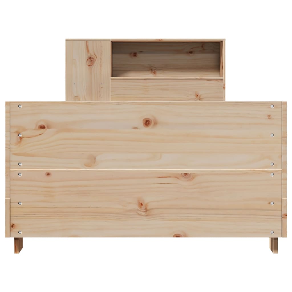 Cadre de lit sans matelas 100x200 cm bois massif de pin - XIOS