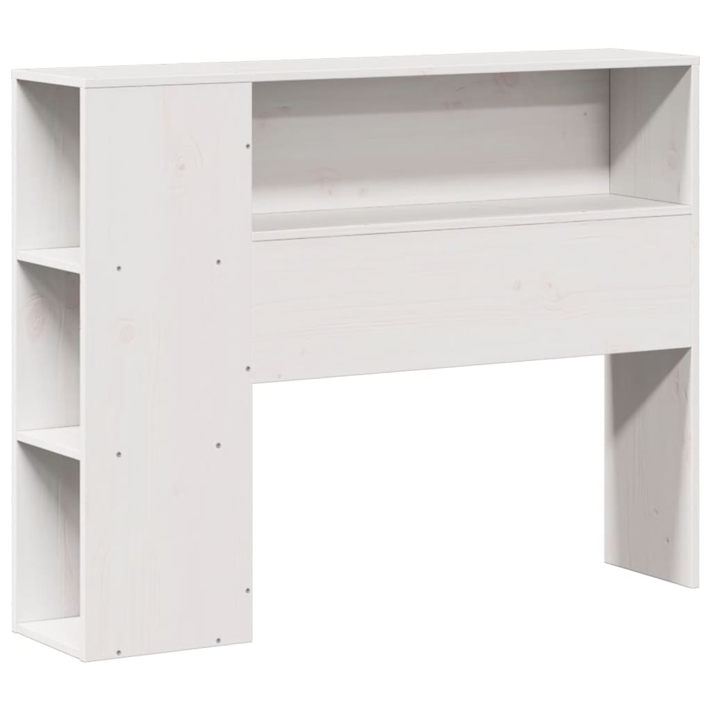 Cadre de lit sans matelas blanc 75x190 cm bois de pin massif - XIOS