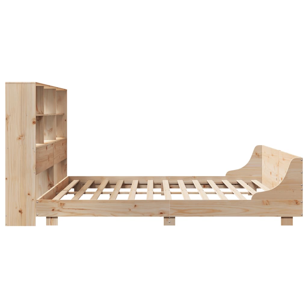 Cadre de lit sans matelas 180x200 cm bois massif de pin - XIOS