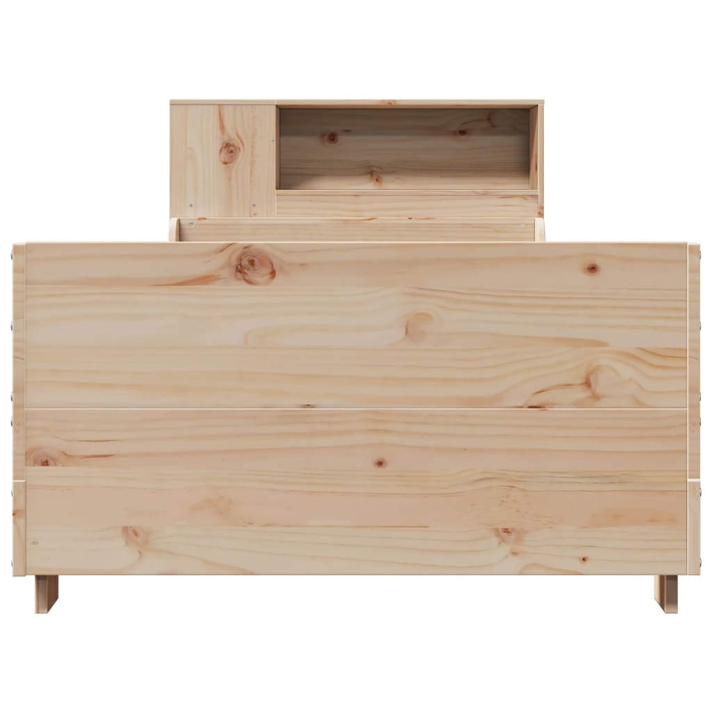 Cadre de lit sans matelas 100x200 cm bois massif de pin - XIOS