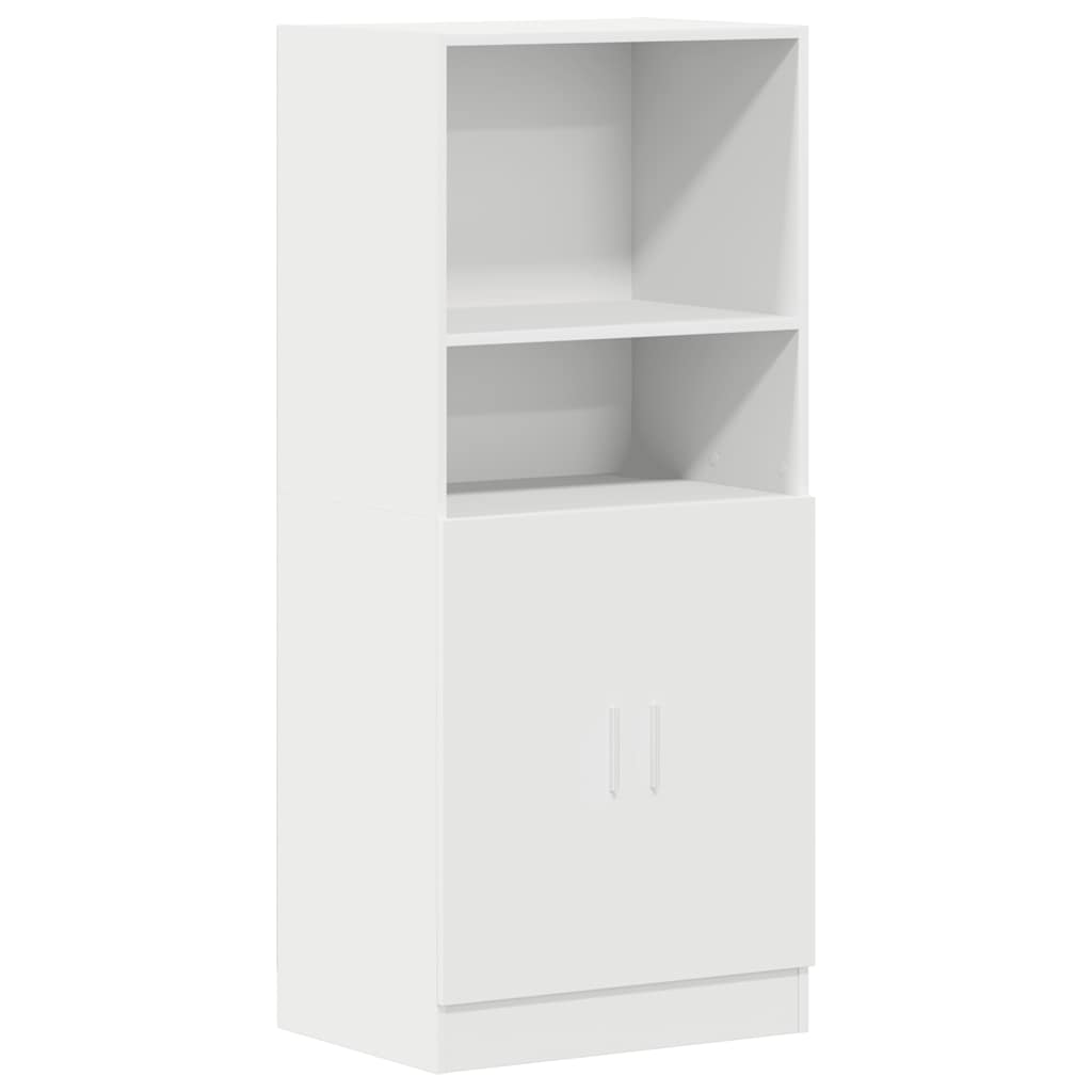 Ensemble d'armoires de cuisine 2 pcs blanc bois d'ingénierie - XIOS