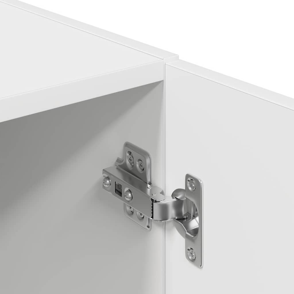 Ensemble d'armoires de cuisine 2 pcs blanc bois d'ingénierie - XIOS