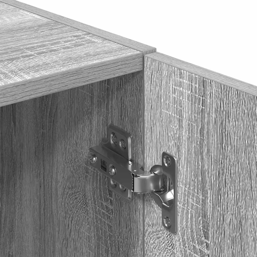 Ensemble d'armoires de cuisine 2pcs sonoma gris bois ingénierie - XIOS