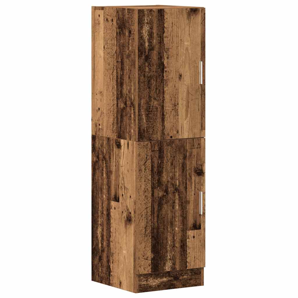 Ensemble d'armoires de cuisine 2 pcs vieux bois - XIOS