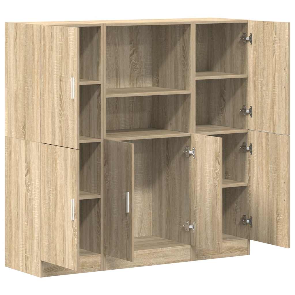 Ensemble d'armoires de cuisine 3 pcs chêne sonoma - XIOS