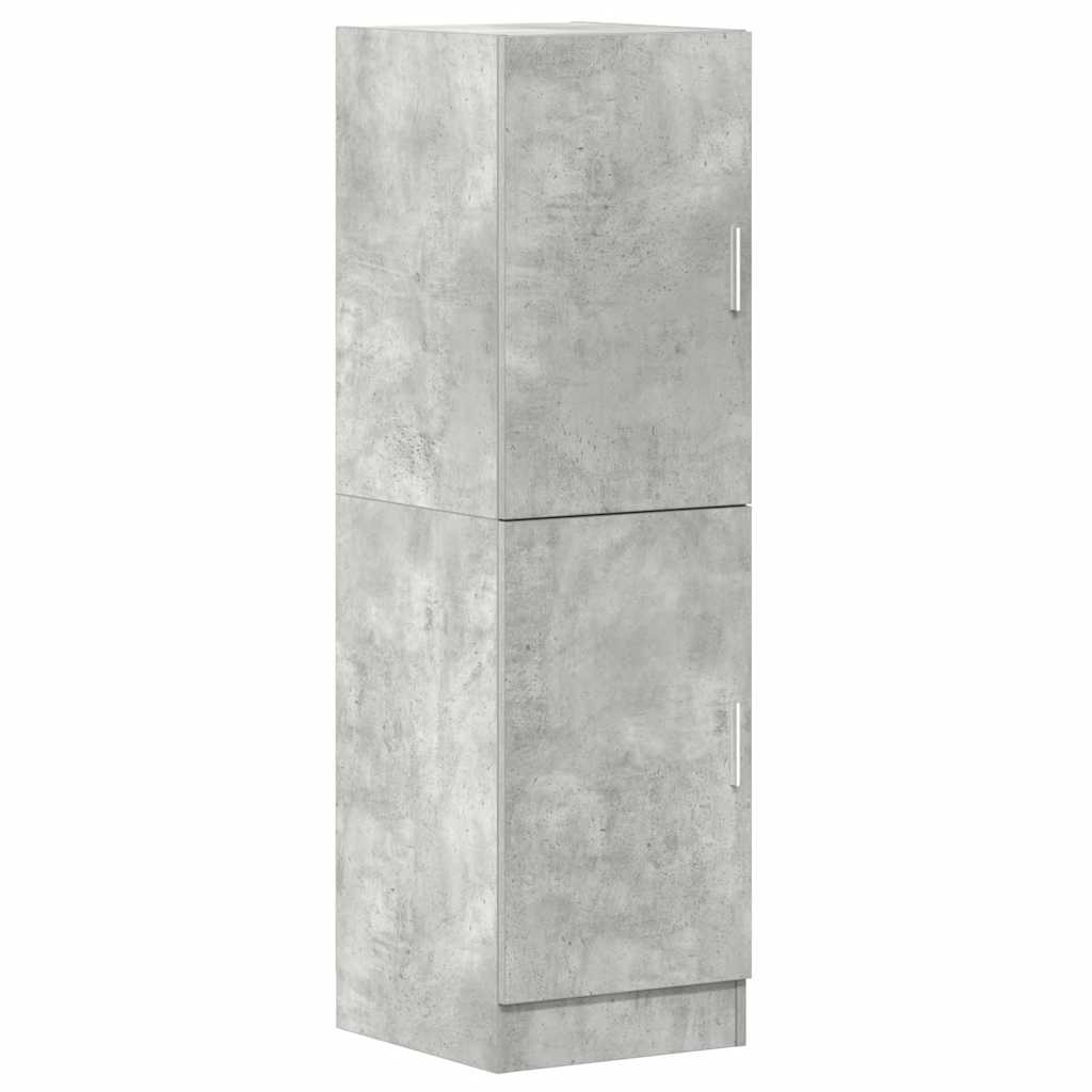 Ensemble d'armoires de cuisine 3 pcs gris béton - XIOS