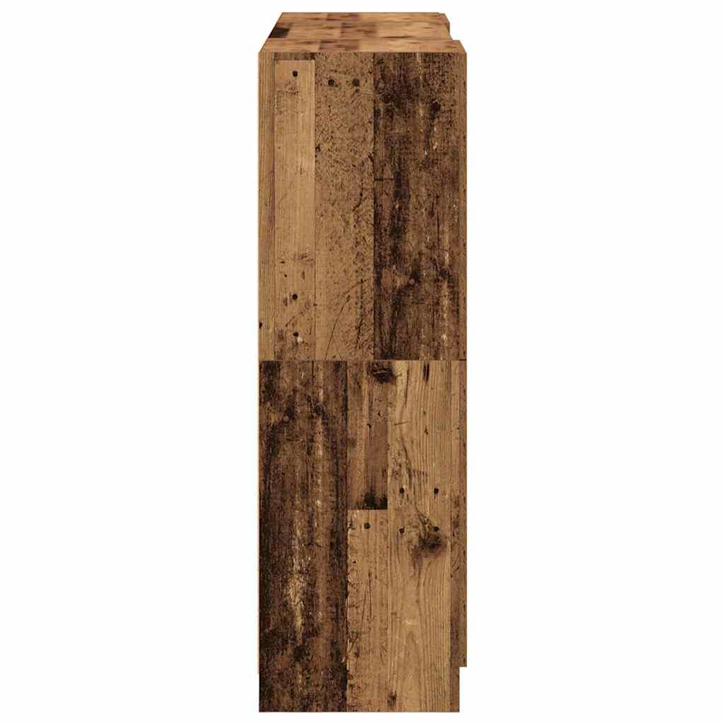 Ensemble d'armoires de cuisine 3 pcs vieux bois - XIOS
