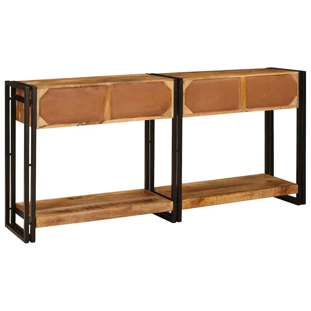 Tables console 2 pc Marron 161 x 33 x 75 cm - XIOS