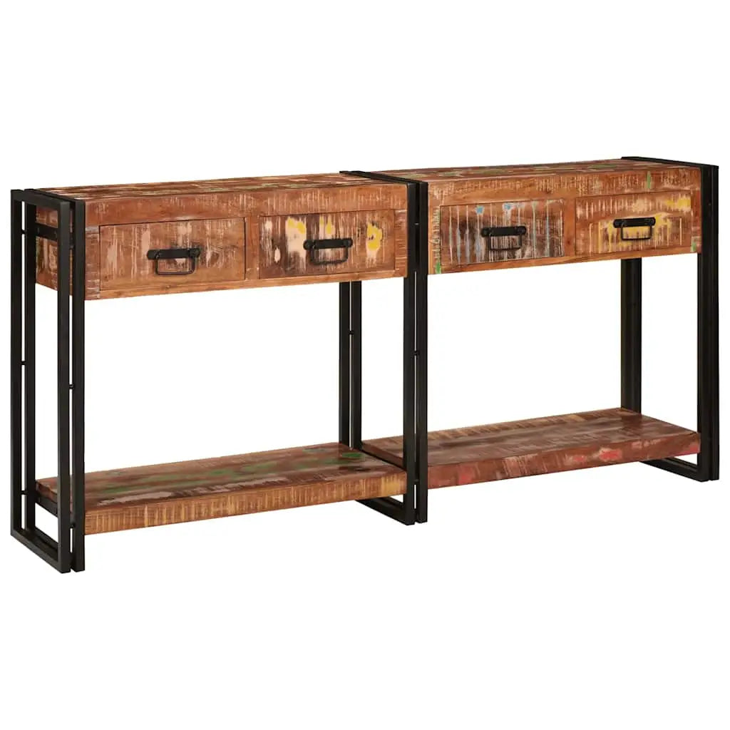 Tables console 2 pc Multicolore 161 x 33 x 75 cm - XIOS