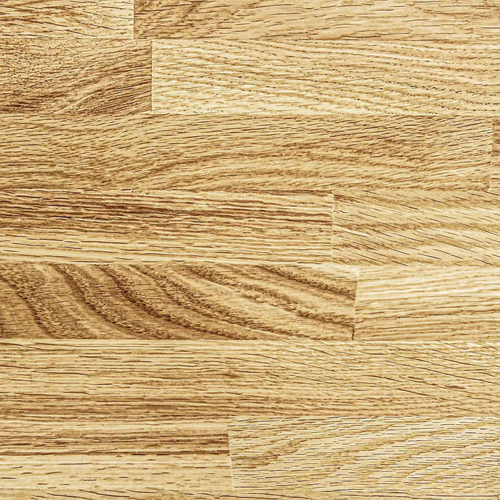 Cadre de lit sans matelas 200 x 200 cm en bois massif de chêne - XIOS