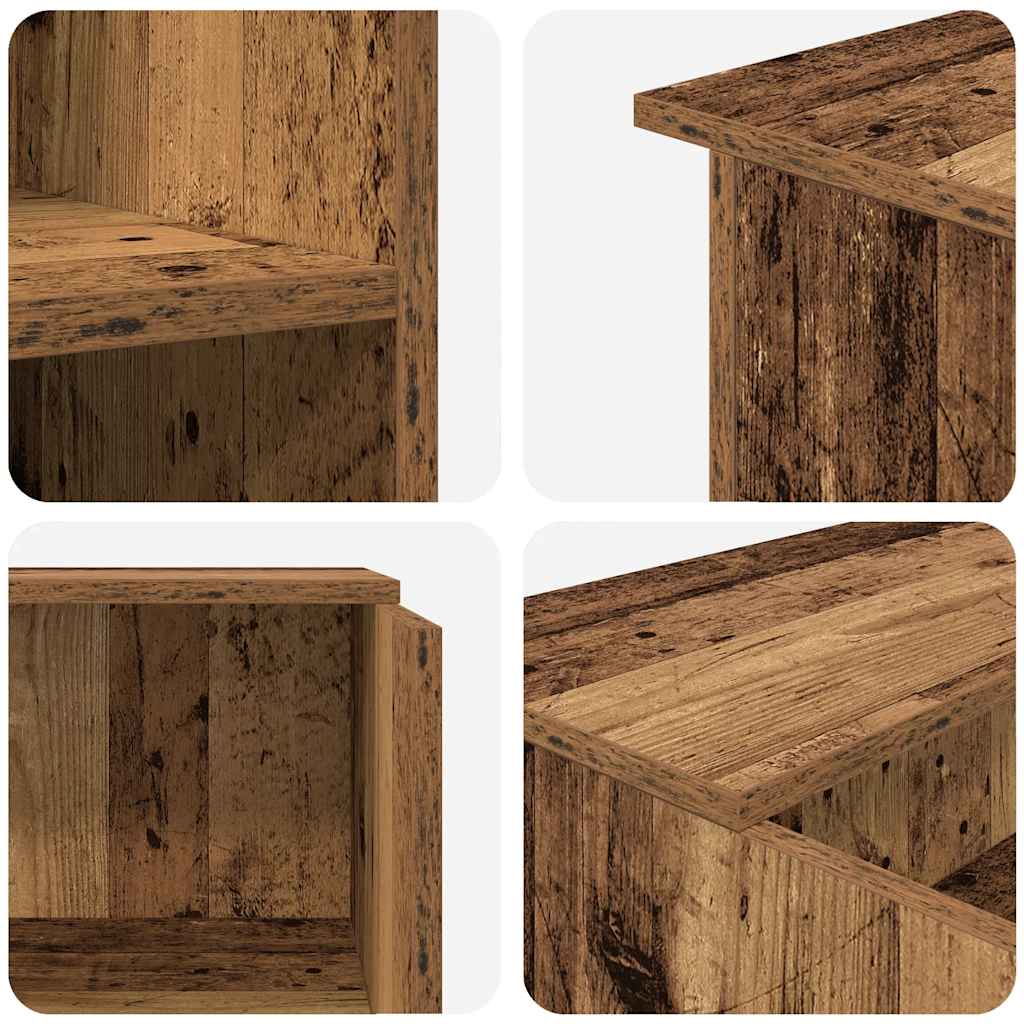 Bureau de réception vieux bois 100x50x103,5cm bois d'ingénierie - XIOS