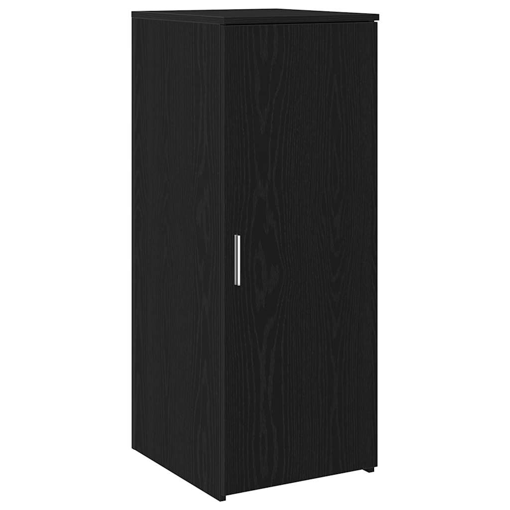 Bureau de réception chêne noir 135x50x103,5cm bois d'ingénierie - XIOS