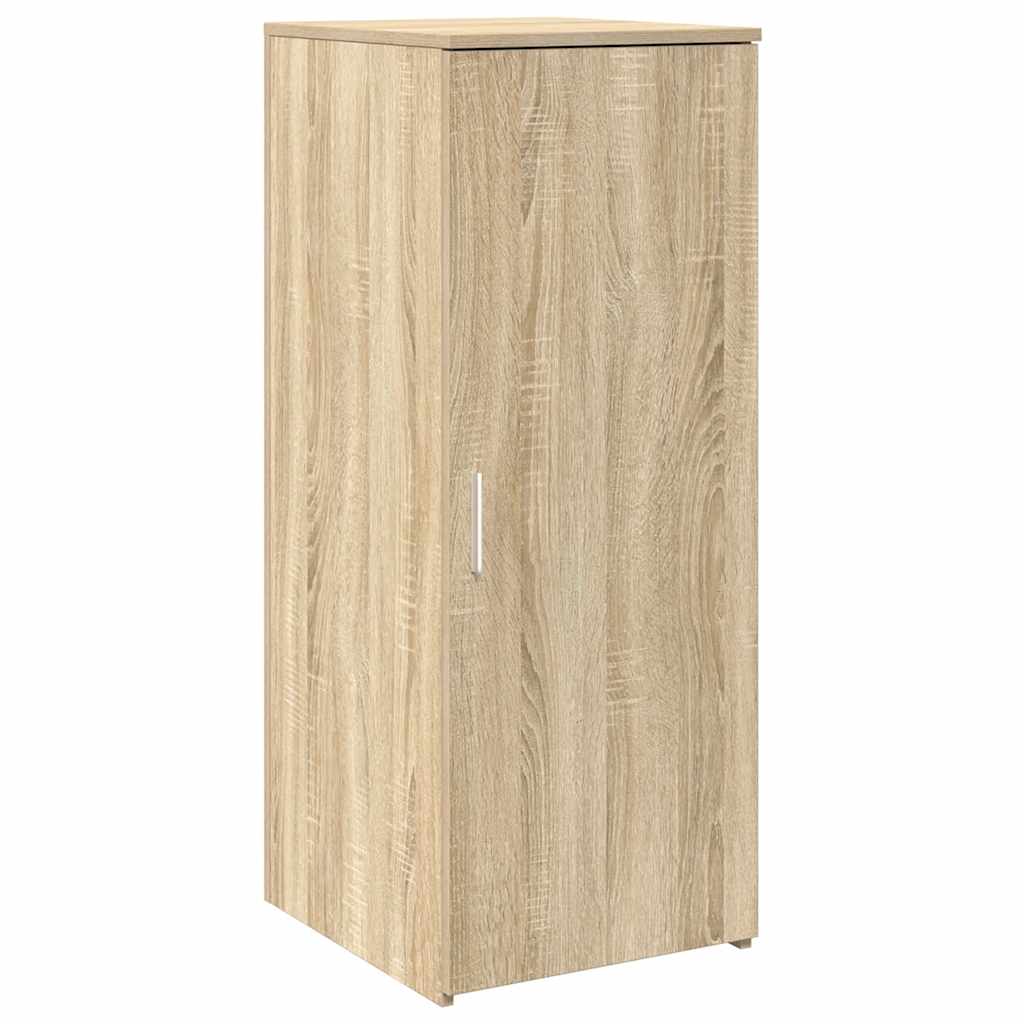 Bureau réception chêne sonoma 135x50x103,5 cm bois d'ingénierie - XIOS