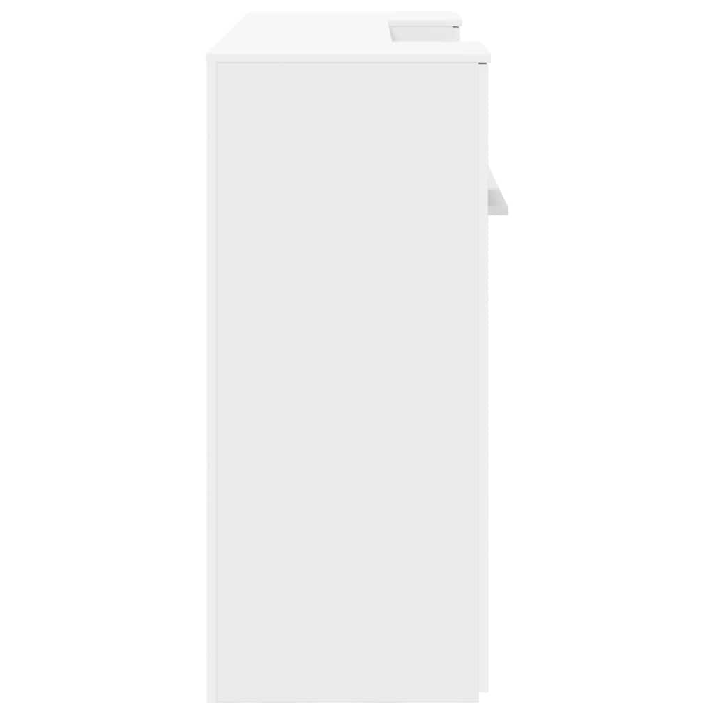 Bureau de réception Blanc 180x50x103,5 cm Bois d'ingénierie - XIOS