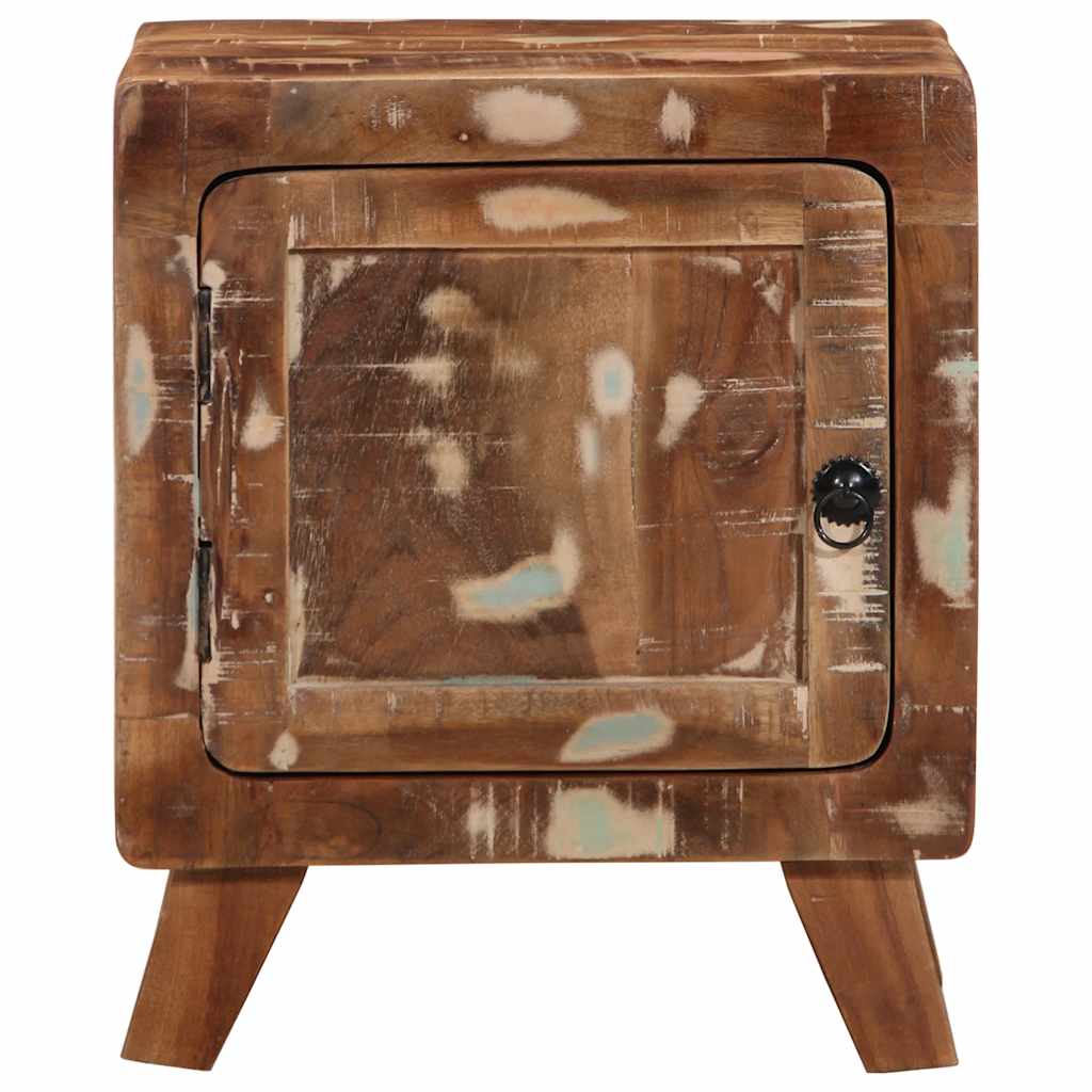 Table de chevet 2 pcs 40x32x46 cm bois massif de récupération - XIOS