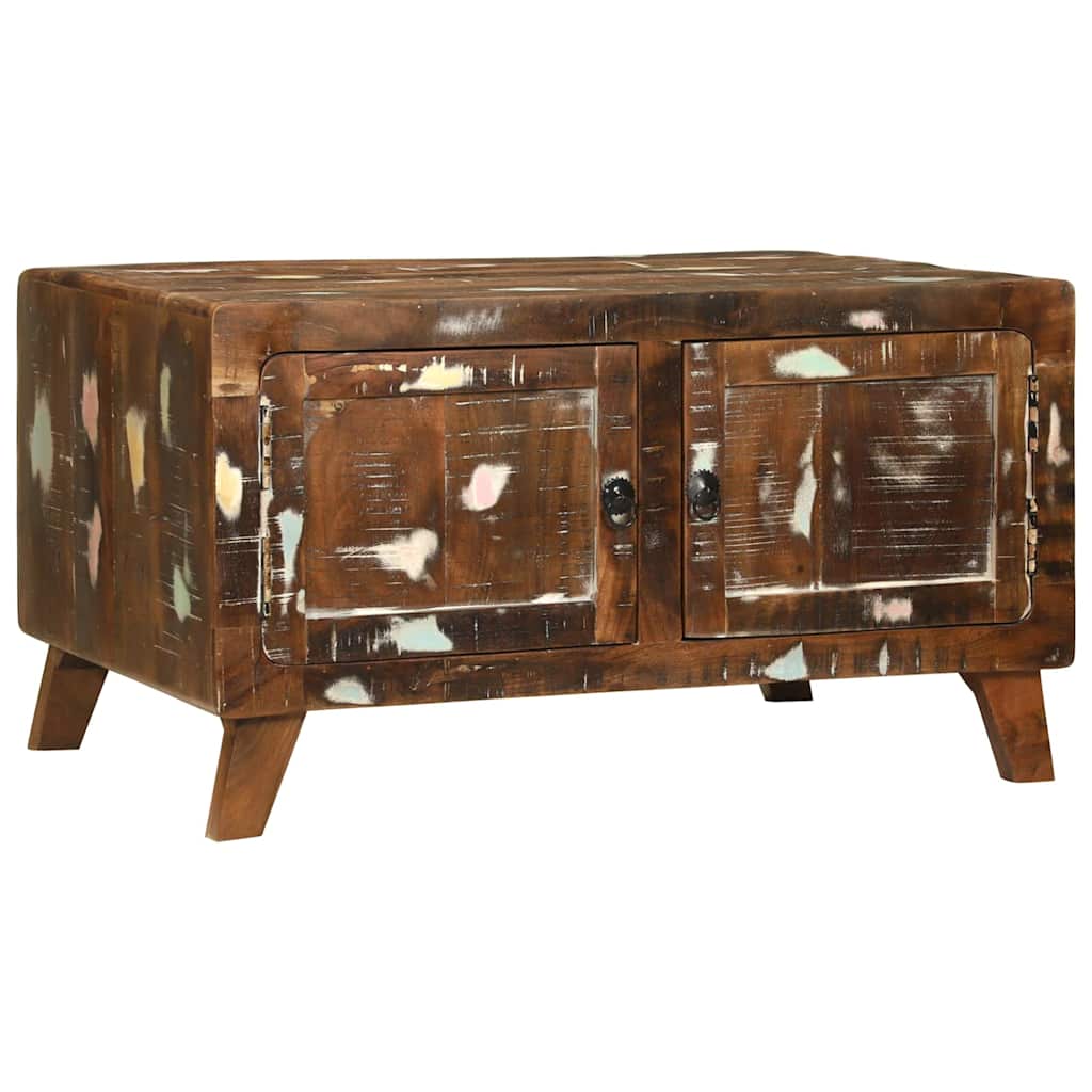 Table basse Multicolore bois de récupération massif - XIOS