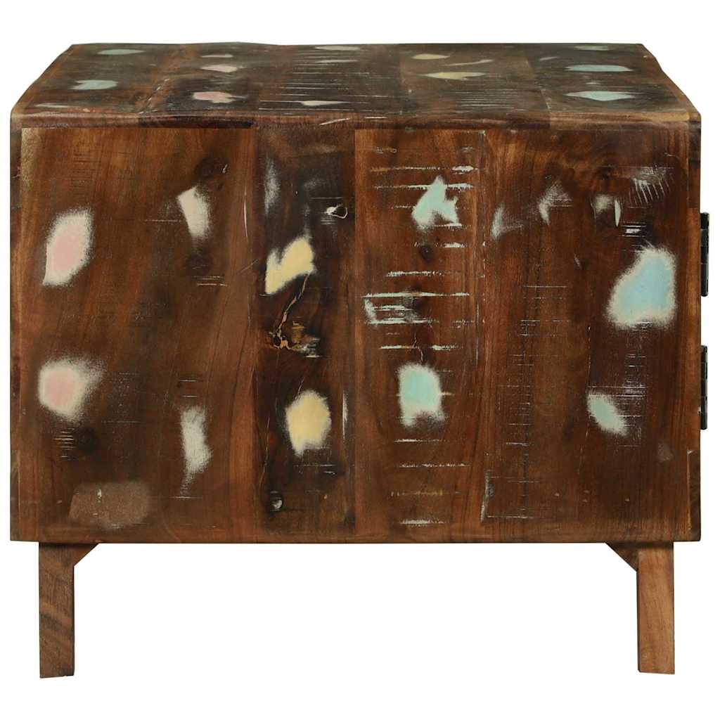 Table basse Multicolore bois de récupération massif - XIOS