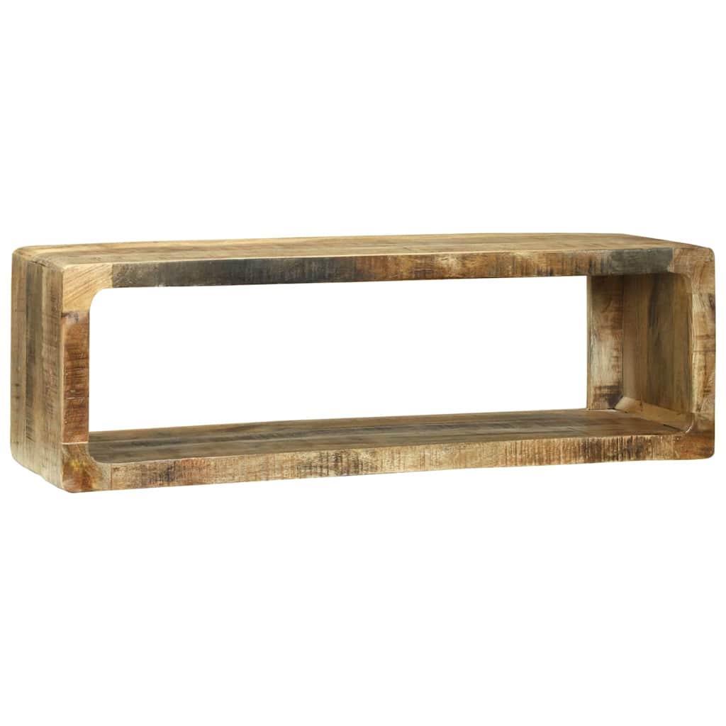 Meuble TV avec Rangement 3 pcs Marron Bois de manguier massif XIOS