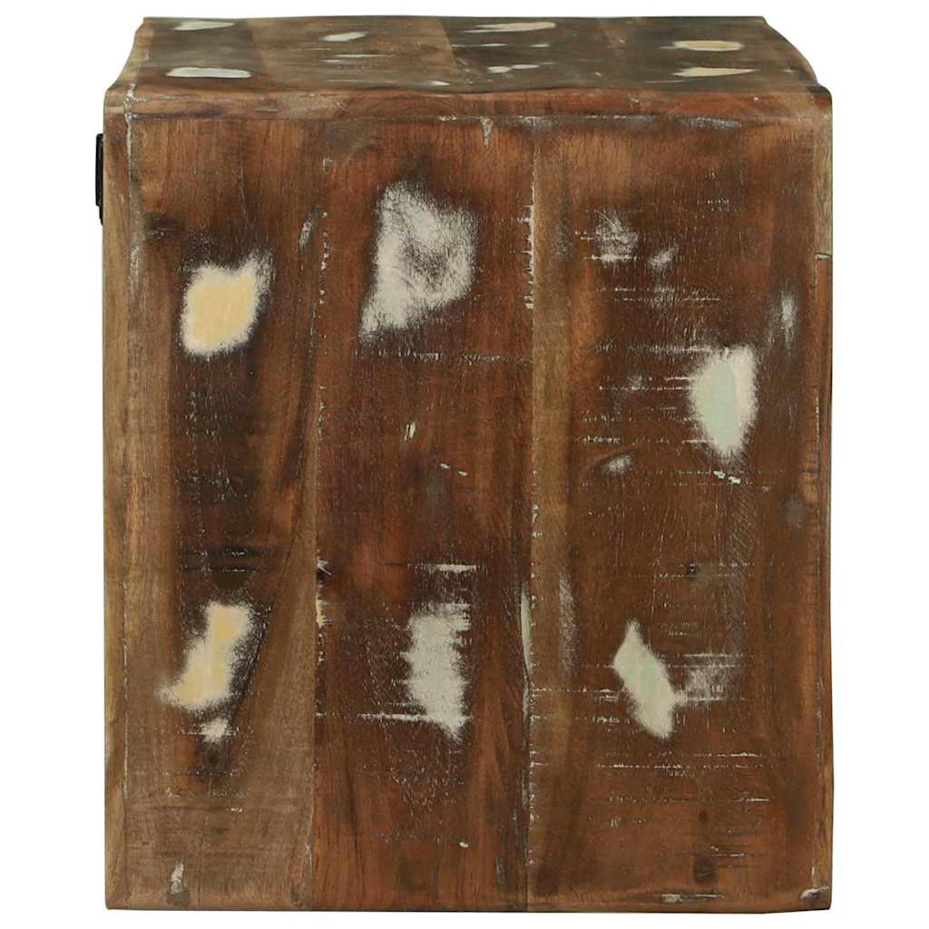 Meuble TV 60 x 32 x 36 cm Bois massif de récupération - XIOS