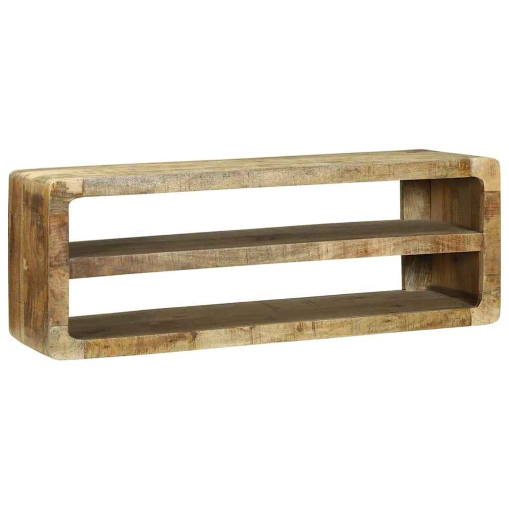 Meuble TV Marron 100 x 32 x 36 cm Bois de manguier massif XIOS