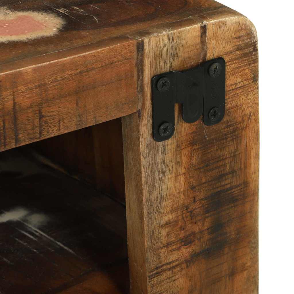 Meuble TV 100 x 32 x 36 cm Bois massif de récupération XIOS