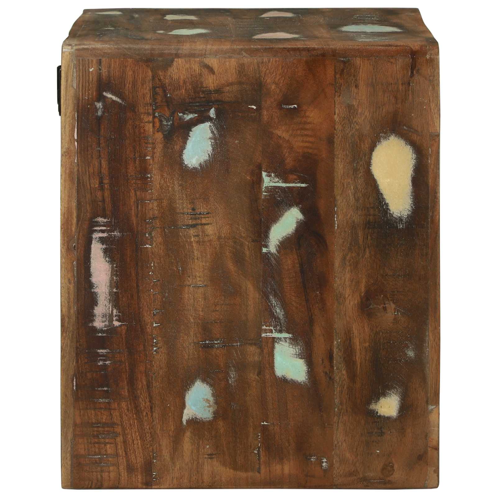 Unites TV 2 pcs Multicolore 36 x 30 x 36 cm Bois Recyclé Solide - XIOS