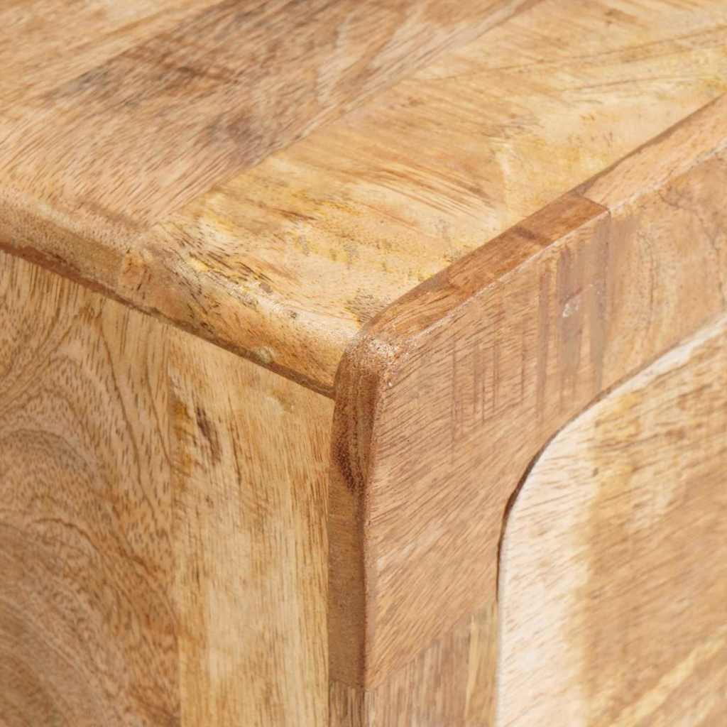 Tables d'appoint Marron 40 x 32 x 46 cm bois de manguier massif - XIOS
