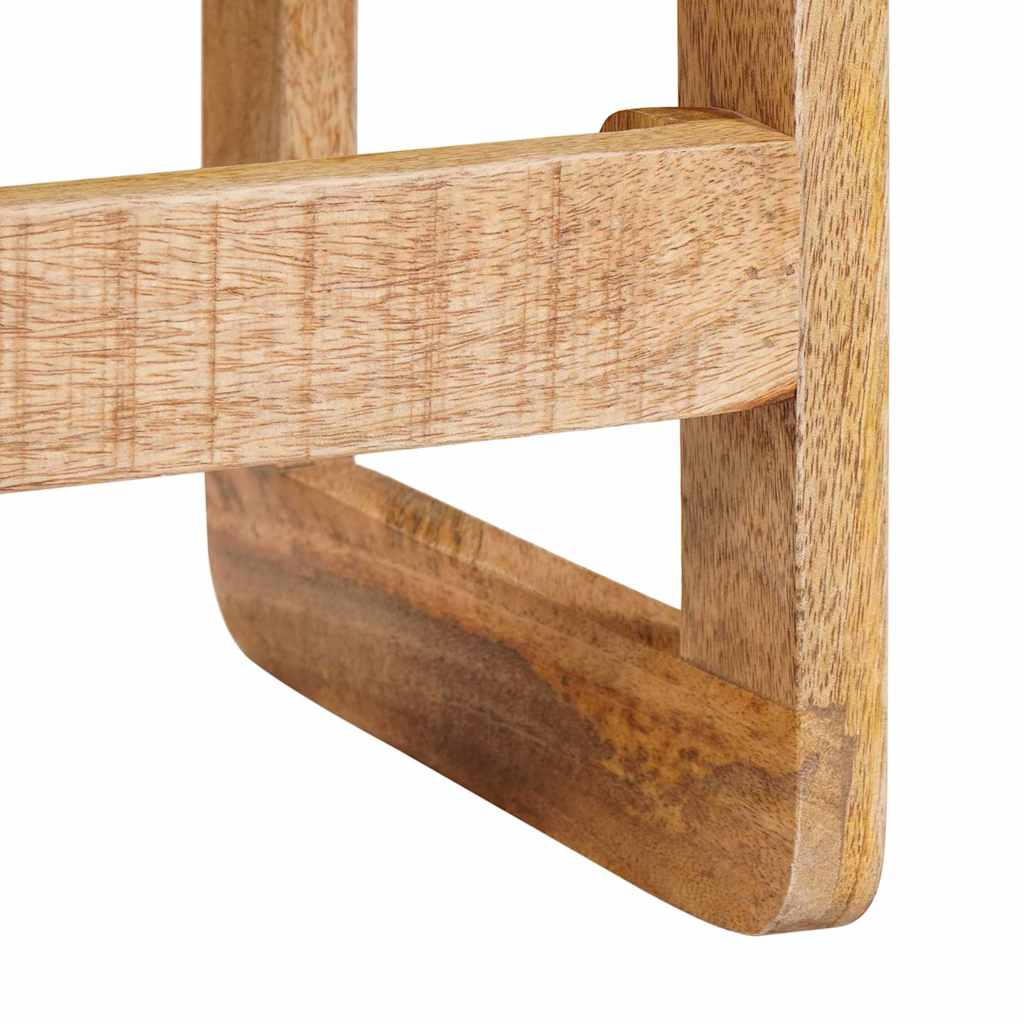 Tables d'appoint 2 pcs Marron bois de manguier massif - XIOS