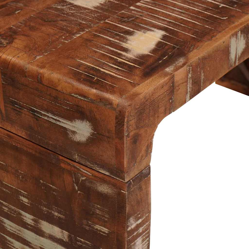 Tables gigognes 3 pcs bois de récupération massif - XIOS