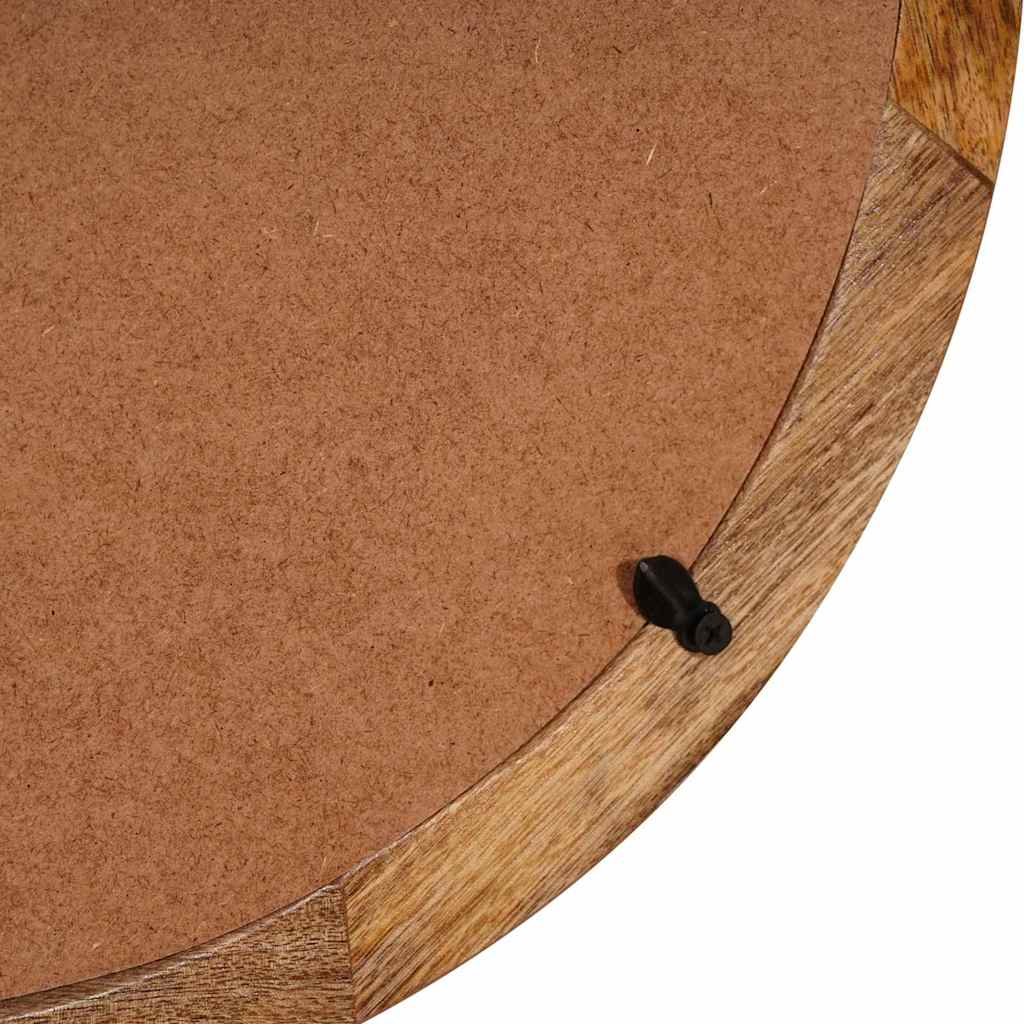 Table de Toilette avec étagère Marron bois de manguier massif - XIOS