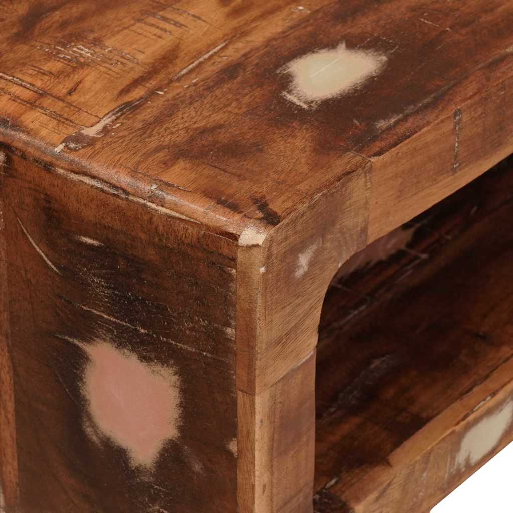 Table de Toilette Marron 90 x 76 x 45 cm Bois récupéré massif - XIOS