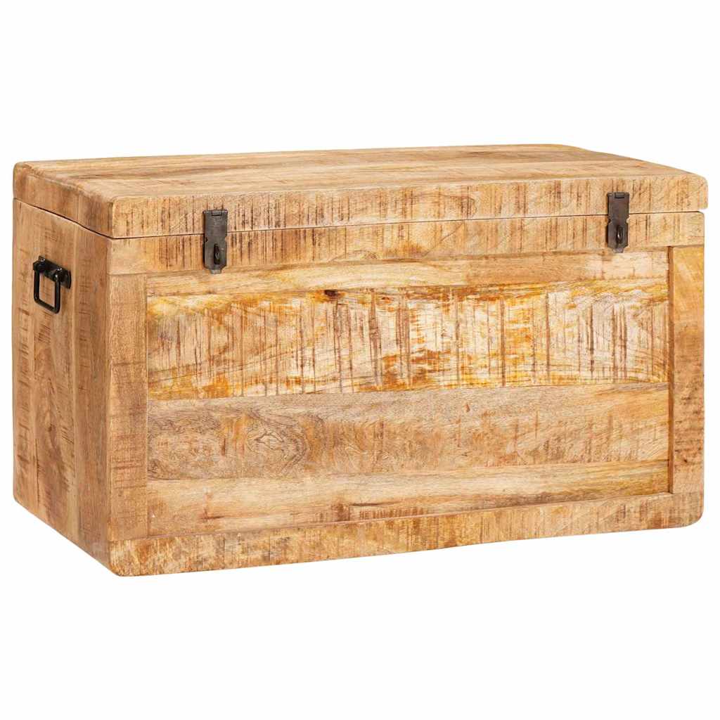Boîte de Rangement avec stockage Marron bois de manguier massif - XIOS