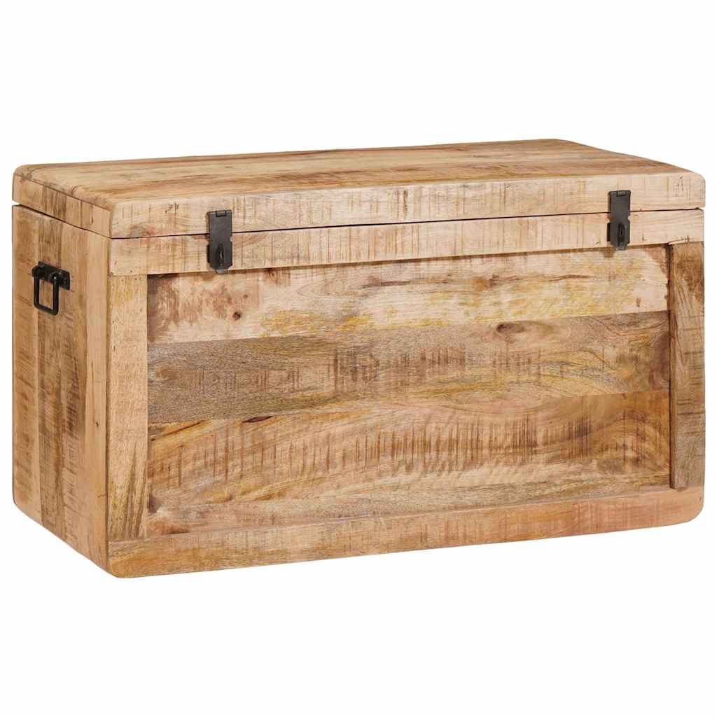 Boîte de Rangement avec stockage Marron bois de manguier massif - XIOS