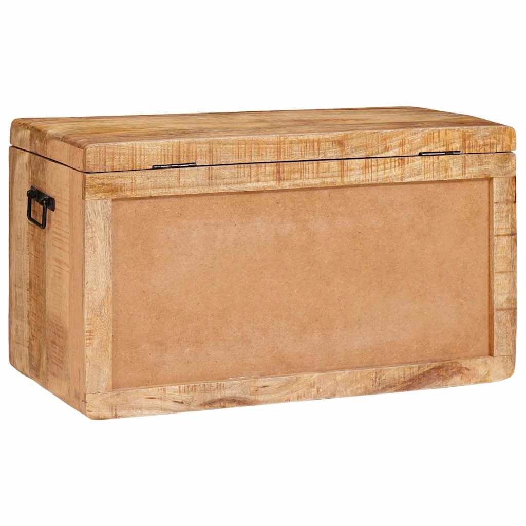 Boîte de Rangement avec stockage Marron bois de manguier massif - XIOS