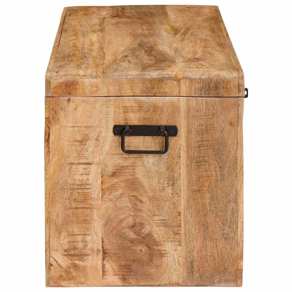 Boîte de Rangement avec stockage Marron bois de manguier massif - XIOS