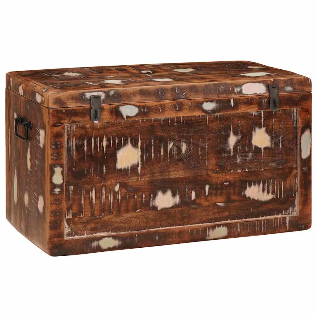 Boîte de Rangement Multicolore bois de récupération massif - XIOS