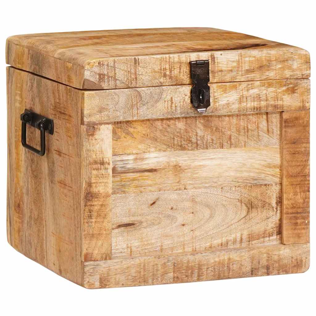 Boîte de Rangement avec stockage Marron Bois de mangue massif - XIOS