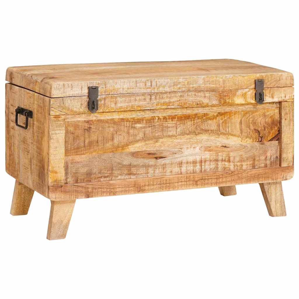 Boîte de Rangement 70 x 35 x 40 cm bois de manguier massif - XIOS