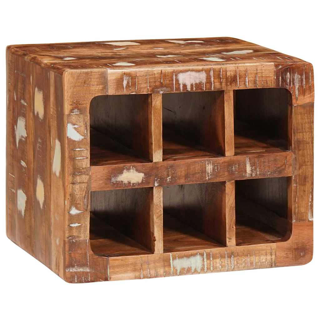 Étagère à vin Marron 44 x 30 x 35 cm Bois récupéré massif - XIOS
