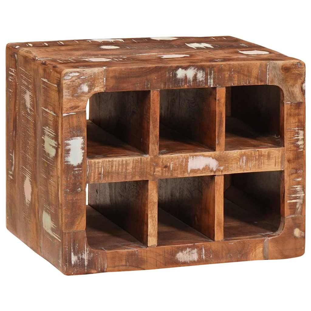 Étagère à vin Marron 44 x 30 x 35 cm Bois récupéré massif - XIOS