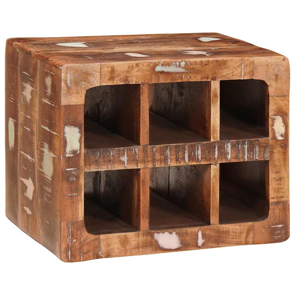 Étagère à vin Marron 44 x 30 x 35 cm Bois récupéré massif - XIOS