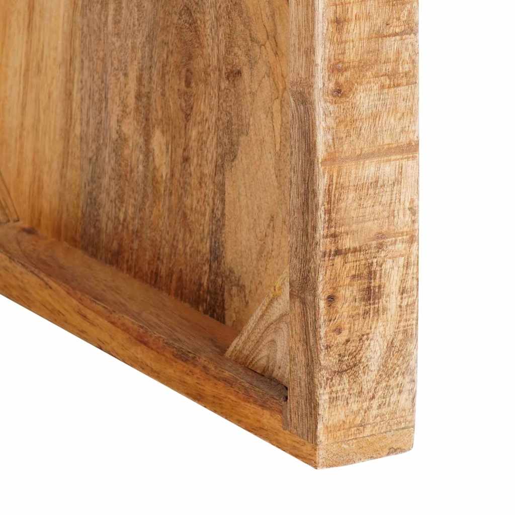 Table d'appoint Marron 60 x 35 x 45 cm bois de manguier massif - XIOS