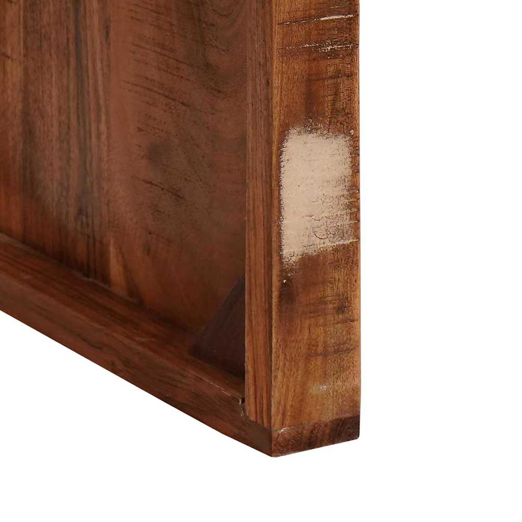 Table d'appoint 60 x 35 x 45 cm bois de récupération massif - XIOS