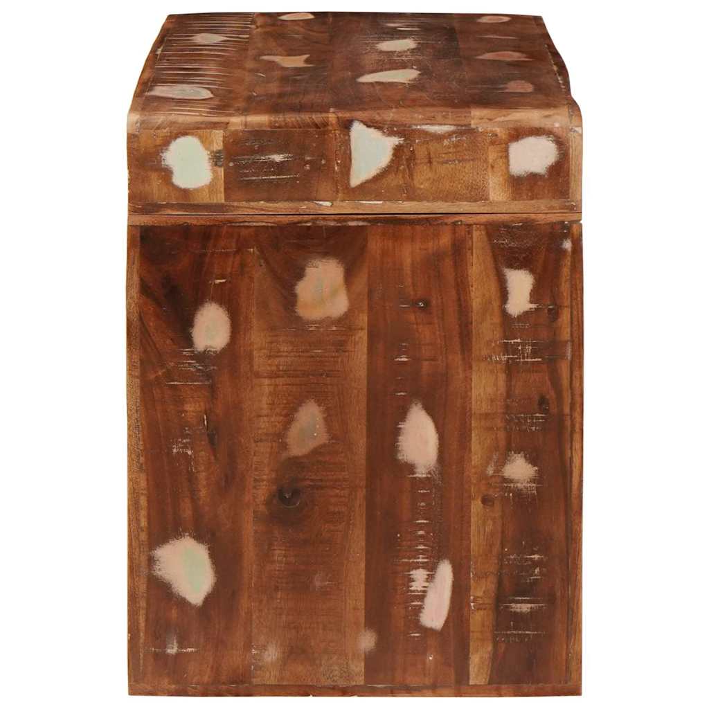 Table d'appoint 60 x 35 x 45 cm bois de récupération massif - XIOS